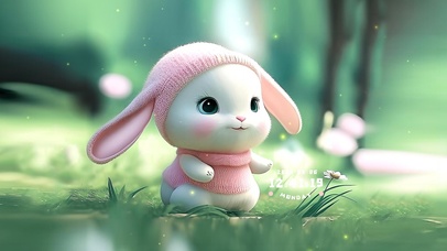 清新小粉兔的萤火虫