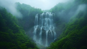 雨林仙境瀑布