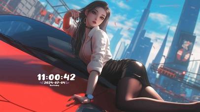 都市女孩特有的灵动与俏皮