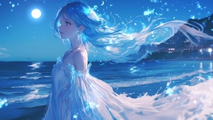 月下少女