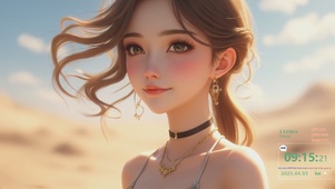 沙漠少女