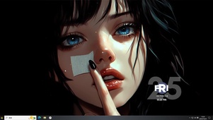 纯欲短发气质美女