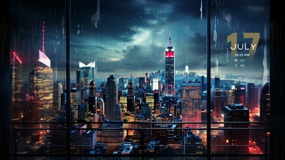 【助眠】都市夜雨（白噪音）