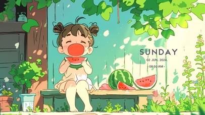 治愈夏日西瓜超甜