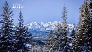 4k大雪唯美风景桌面