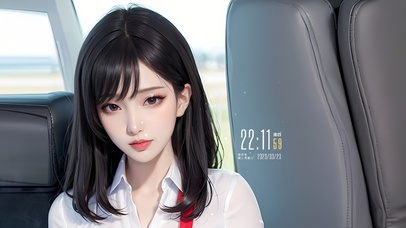 职场可爱少女