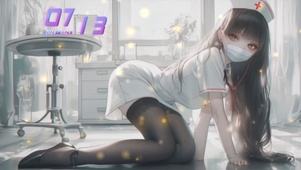 美女护士气质如绚烂的彩虹