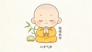 佛系心平气和随缘就好