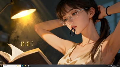 纯欲马尾气质女孩