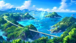 瞭望海岸线