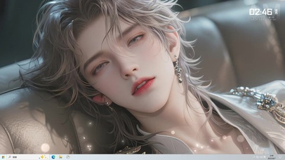 英俊帅颜王爵公子 酒醉迷惘中