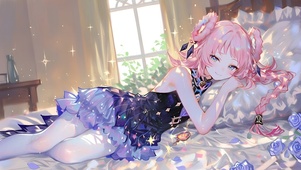 趴着的少女-茜特菈莉