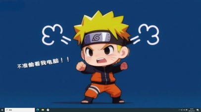 不准偷看我电脑！