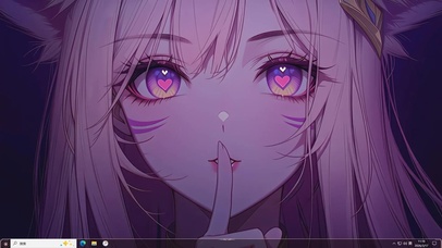 暗夜狐耳少女主题