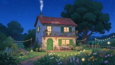 炊烟 小屋