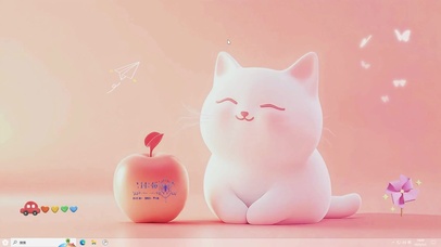 简约AI小猫壁纸-桌面主题