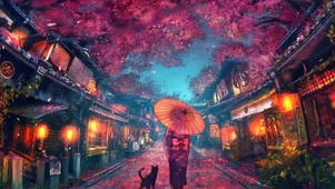 漫天飞花