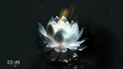 4K 古风莲（治愈）