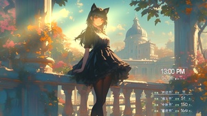 黑丝洛丽塔猫耳