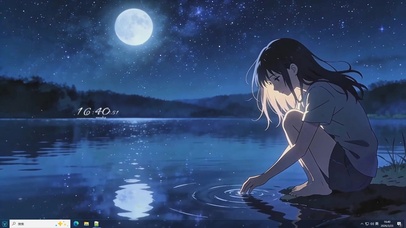 水中月