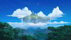 4K 唯美治愈云中仙境风景