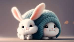 可爱的兔宝宝们