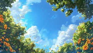 仰望夏日