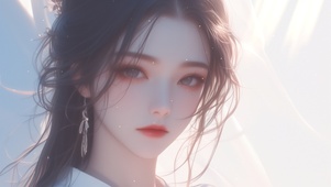 4K夏日休闲慵懒美女 午后31