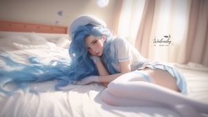 可爱短裙女孩