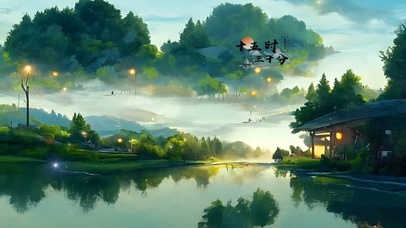 唯美治愈古风乡村田野