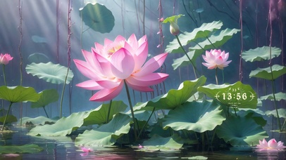 意境荷花（护眼）