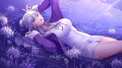 4K治愈动漫美少女