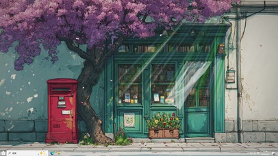 写给时光的信-桌面主题