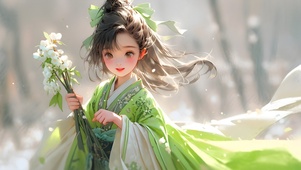 国风花儿少女