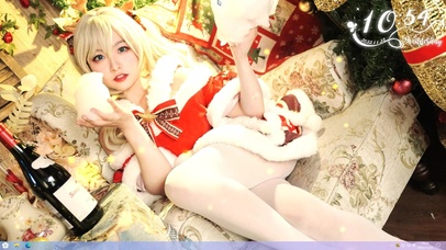 原神芭芭拉圣诞节cos