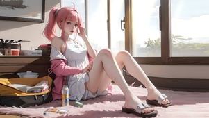 宅家美少女