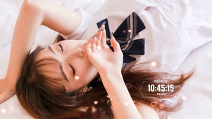熟睡中的少女