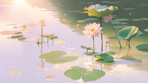 4K 花儿轻舞 如诗如画