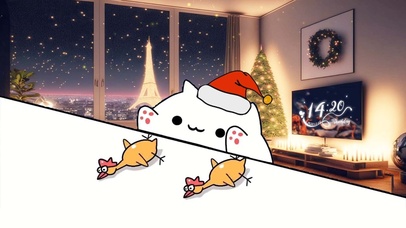 圣诞邦戈猫音频互动
