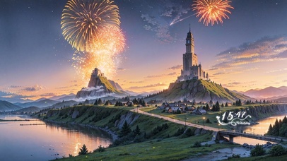 4K唯美治愈傍晚乡村小路