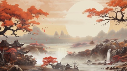 空·山·鸣·涧の诗意缠绕