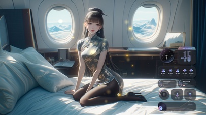 她像雨后的玻璃窗