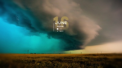 风 乌云 龙卷风 雷雨