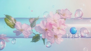 清新简约AI插画