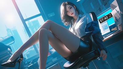 俏丽端庄，楚楚动人