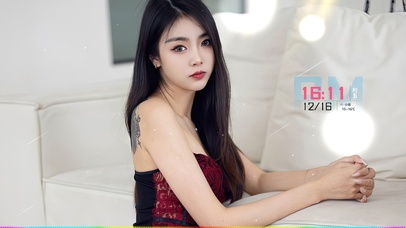 4K清纯性感长发美女