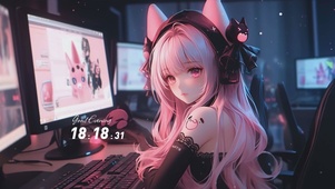 可爱女孩