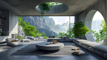 简约清新护眼桌面	