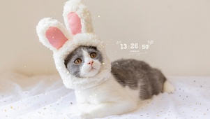 可爱的猫咪