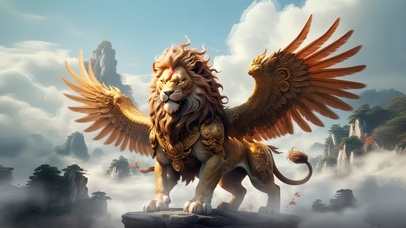 AI神兽之飞天狮